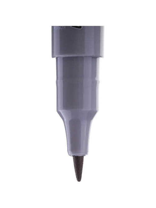 Маркер перманентный двухсторонний Crown Multi Marker Twin черный, 2мм/1мм