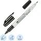 Маркер перманентный двухсторонний Crown Multi Marker Twin черный, 2мм/1мм