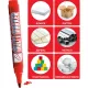 Маркер перманентный Crown Multi Marker 3-5 мм красный