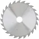 Диск пильный по дереву GROSS, d190х30мм, 24зуб (73318)