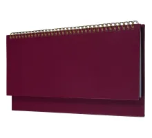 Планинг недатированный бордо,305х130, 64 л.,Ideal 3-457/04