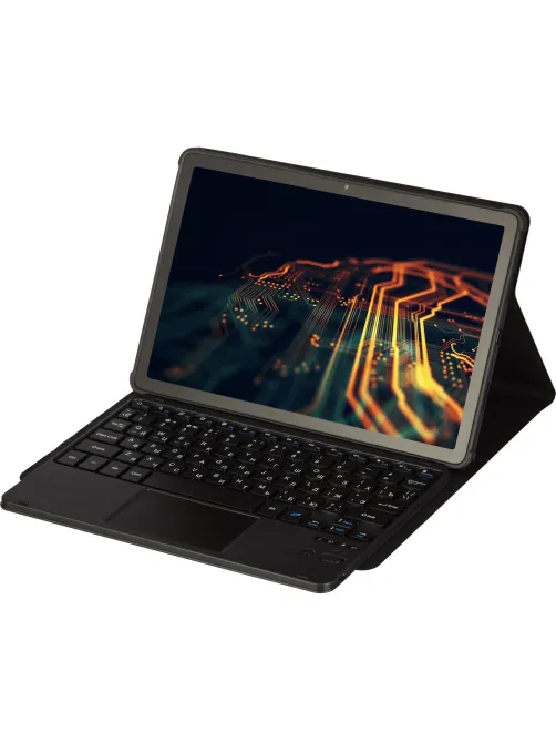 Планшет BigTech D2 10.95 8/128 ГБ LTE Wi-Fi с клавиатурой кофейно-серый