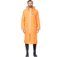 Плащ влагозащитный ПВХ Poseidon орж 44-46/170-176