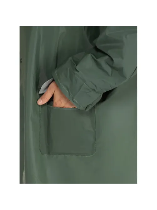 Плащ влагозащитный ПВХ (МA305) зеленый M (48-50) (арт. MA305VETM2)