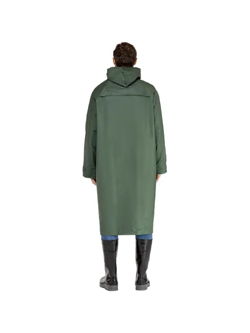 Плащ влагозащитный ПВХ (МA305) зеленый M (48-50) (арт. MA305VETM2)