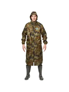 Плащ влагозащитный ПВХ Hunter зл.КМФ 44-46/182-188