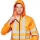 Плащ влагозащитный ПВХ Тайфун орж СОП 44-46/170-176