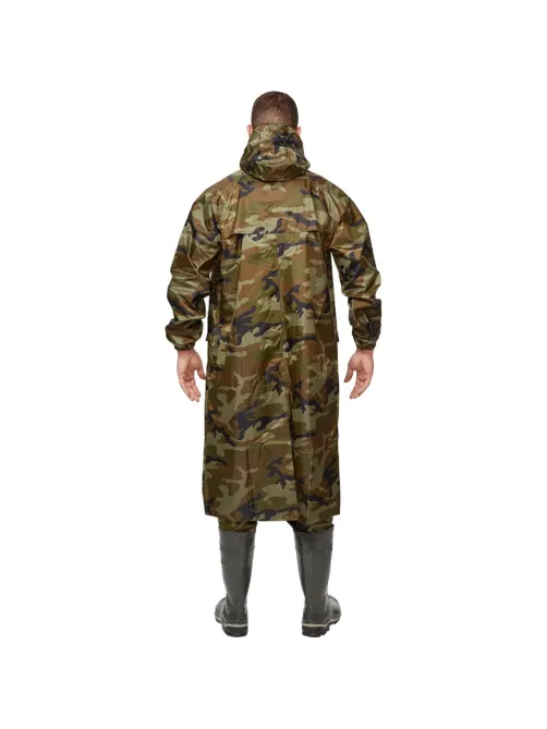 Плащ влагозащитный ПВХ Hunter зл.КМФ 44-46/182-188