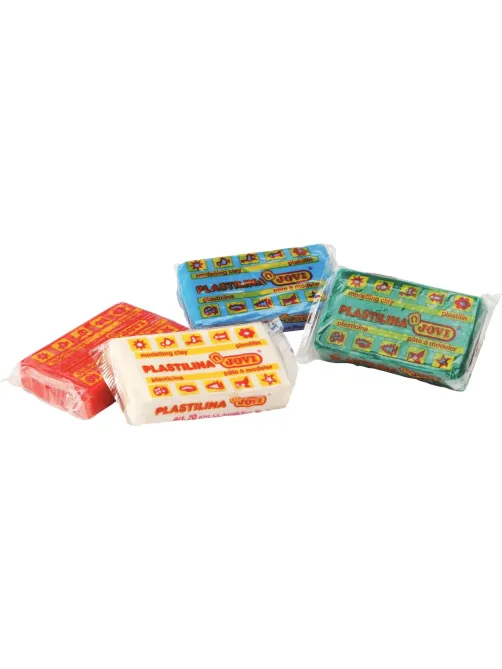 Пластилин на растит.осн.JOVI 10 цв.500 г, картон, 70/10S