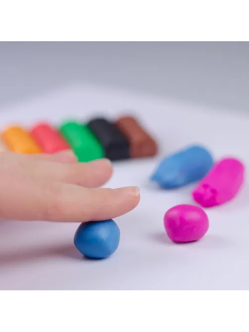 Пластилин Kores Plastilina 10 цветов  набор общий вес 200гр 34010