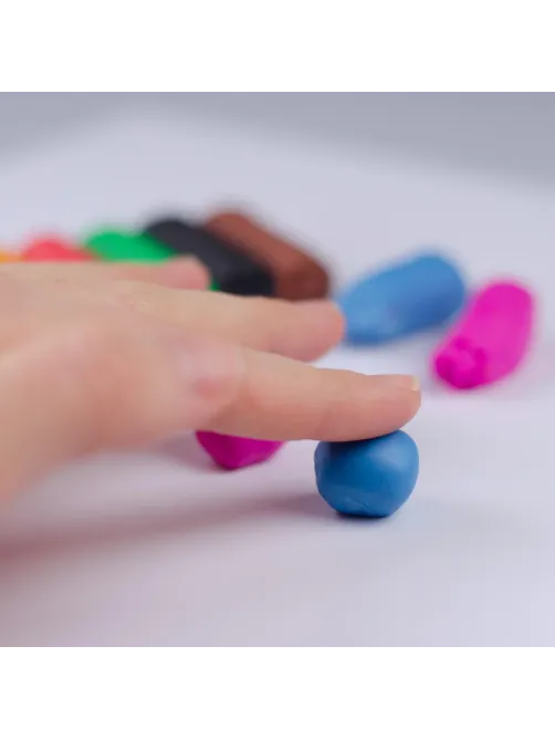 Пластилин Kores Plastilina 10 цветов  набор общий вес 200гр 34010