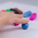 Пластилин Kores Plastilina 10 цветов  набор общий вес 200гр 34010