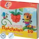 Пластилин воск. Луч Кроха 10цв 150гр со стеком