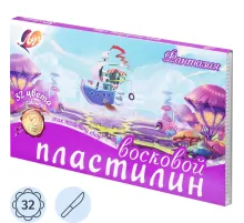 Пластилин воск.Фантазия 32 цв., 475 г, стек 31С 2066-08 набор