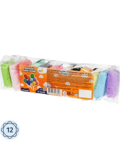 Пластилин легкий Genio Kids  12 цветов TA1710