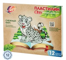 Пластилин классический Луч Zoo 12 цв.180 гр.29С 1722-08