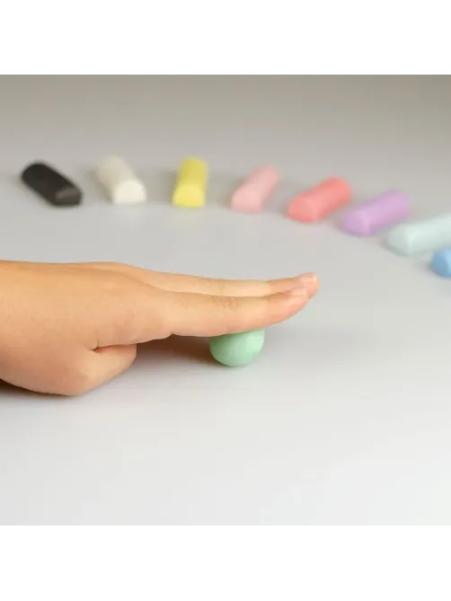 Пластилин Kores Plastilina Пастельный 10 цветов набор общий вес 200гр 34016