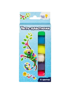 Набор для лепки детский 'Тесто-пластилин 6 цветов' TA1090