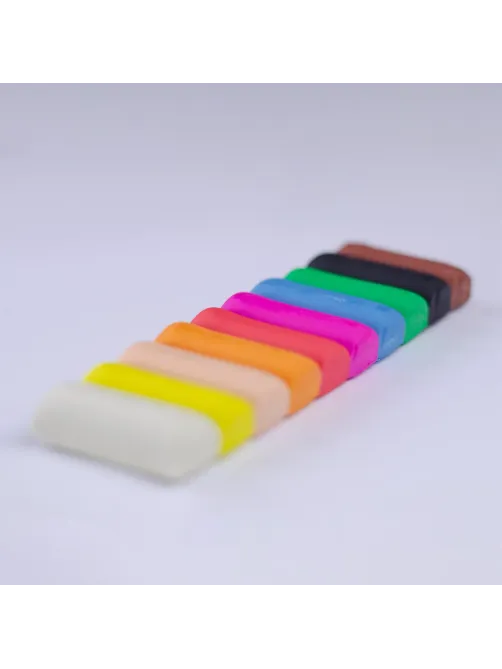 Пластилин Kores Plastilina 10 цветов  набор общий вес 200гр 34010