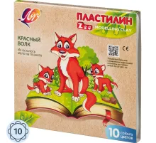 Пластилин классический Луч Zoo 10 цв 150 г, 29С 1721-08