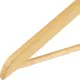 Вешалка-плечики WW_LH001-Bamboo/BCU3013 дерев,перек,плос,к/хр,р48-50 нат