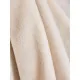 Плед микрофибра Luscan, молочный 150x200
