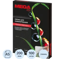 Пленка для ламинирования Promega office А5 154х216, 200мкм 100шт/уп