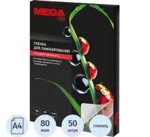Пленка для ламинирования Promega office А4, 80мкм 50шт/уп