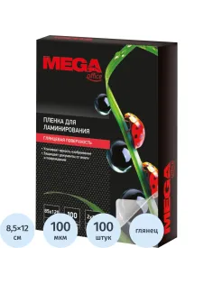 Пленка для ламинирования Promega office А7 85х120,100мкм 100шт/уп