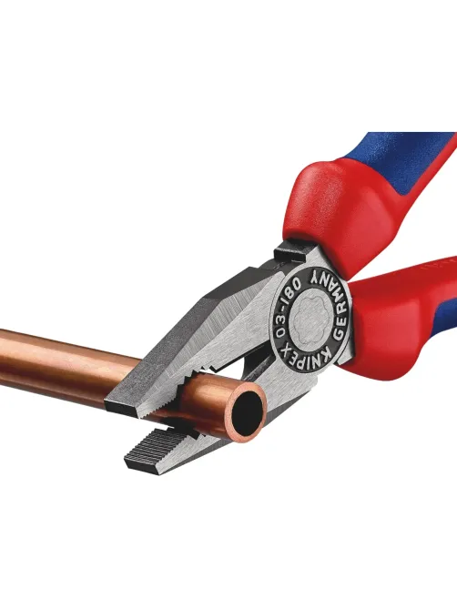 Плоскогубцы комбинированные L-180 мм KNIPEX KN-0302180