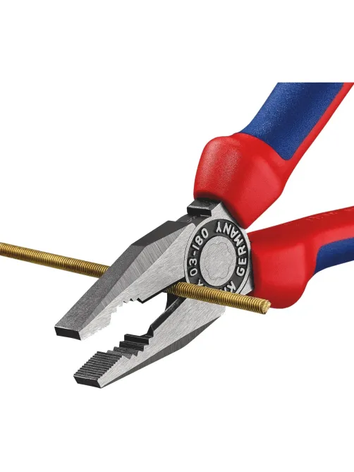 Плоскогубцы комбинированные L-180 мм KNIPEX KN-0302180
