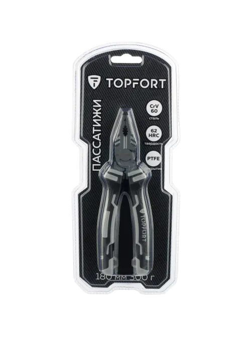 Пассатижи 180мм/7 Topfort Industrial