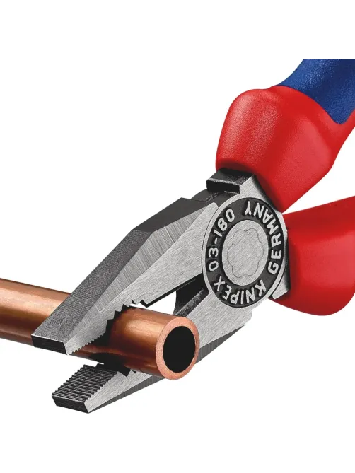Плоскогубцы комбинированные L-180 мм KNIPEX KN-0302180