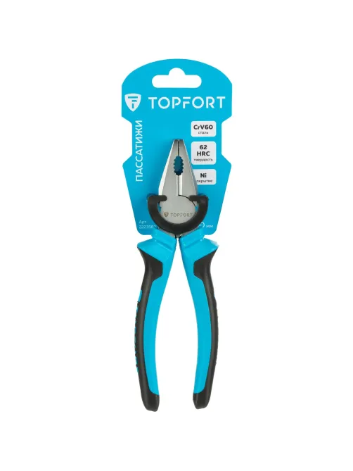 Пассатижи 180мм/7 Topfort