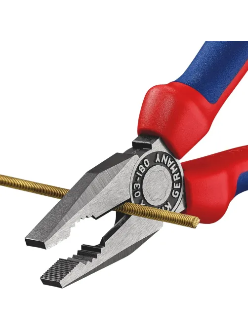 Плоскогубцы комбинированные L-180 мм KNIPEX KN-0302180