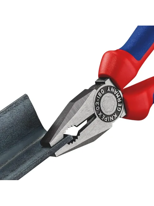 Плоскогубцы комбинированные L-180 мм KNIPEX KN-0302180