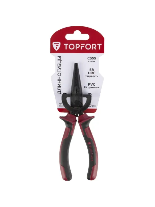 Длинногубцы 160мм/6 Topfort Basic