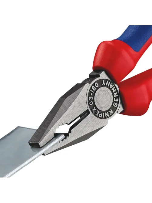 Плоскогубцы комбинированные L-180 мм KNIPEX KN-0302180