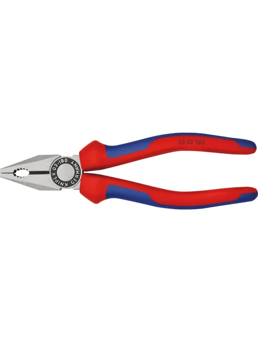 Плоскогубцы комбинированные L-180 мм KNIPEX KN-0302180