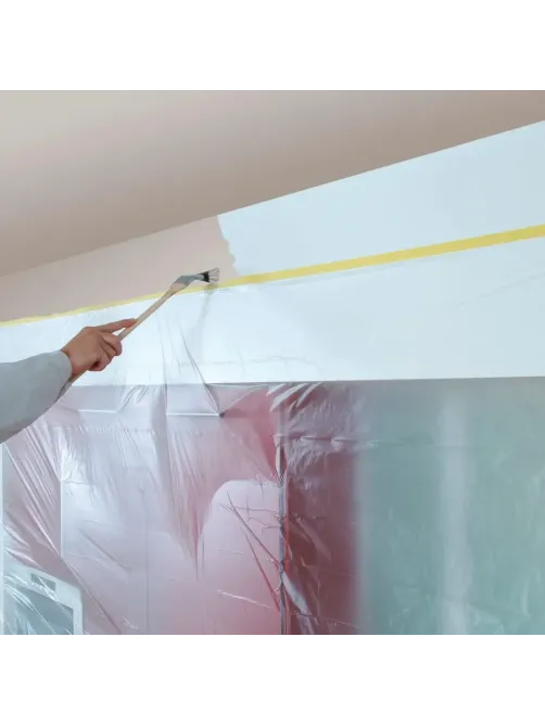 Пленка укрывная с малярной лентой UNIBOB 1,4х33 м