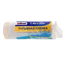 Пленка укрывная с малярной лентой UNIBOB 1,4х33 м