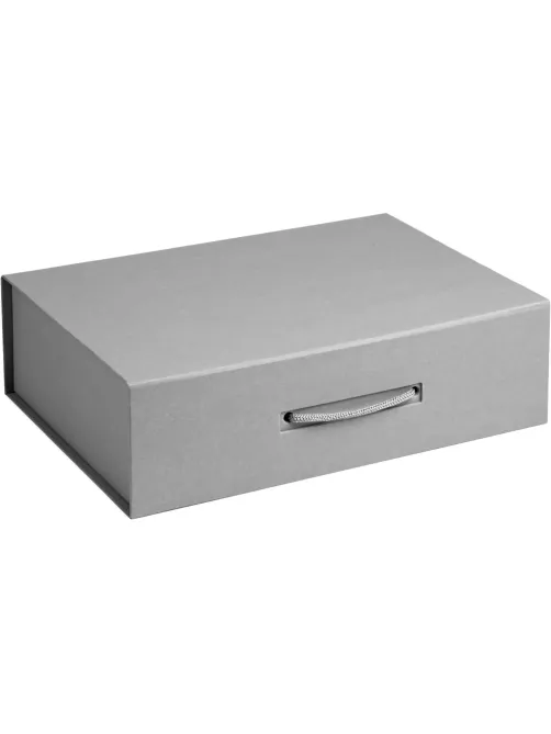 Коробка подарочная Case, 33,8х23,2х9,4см, серая матовая, 1142.11