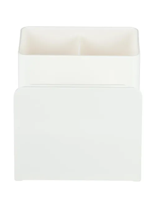 Подставка-органайзер д/канц.мел Deli NuSign ENS950white 120х155х96 4отд бел