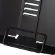 Подставка для книг Комус Класс черная, металл 19x15,5x20см,7 настроек