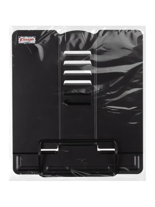 Подставка для книг Комус Класс черная, металл 19x15,5x20см,7 настроек