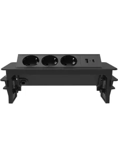 Платформа POWER BOX G4703-2AC(3сил.р./USB/Type-C) черный