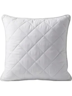 Подушка 70х70, стеган,(холлофайбер/микрофибра),кант, 850 г.,бел. , 2шт/уп