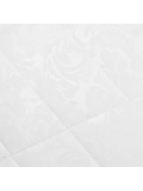 Подушка Luscan 70х70 см стеганная микрофибра/лебяжий пух, с цветным кантом
