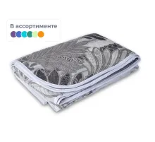 Покрывало стеганое, 150х200см (микрофибра, нап: синтепон 100г/м2) ассорти