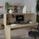 Полка настольная Easy One (913939 )дуб сонома 1600х300х472